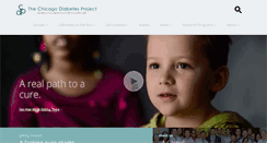 Desktop Screenshot of chicagodiabetesproject.org